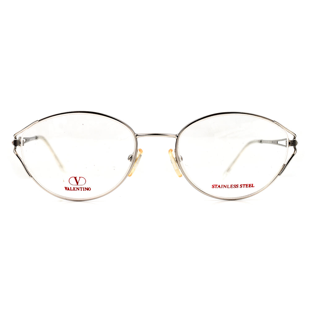Designer Closeout - VALENTINO Readers (Power 4) - Silver_7969559