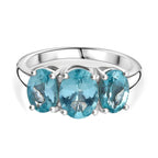 Lagoon Apatite Ring in Rhodium Overlay Sterling Silver 2.64 Ct._7970044