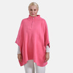 Tamsy Turtle-Neck Half Sleeves Jumper (Size - One Size) - Pink_7970079_3