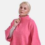 Tamsy Turtle-Neck Half Sleeves Jumper (Size - One Size) - Pink_7970079_4