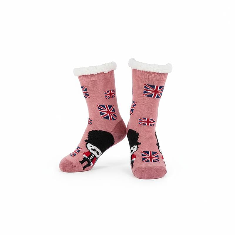 Winter Essential Deal- Cosy Sherpa Socks- Pink 7970269 0