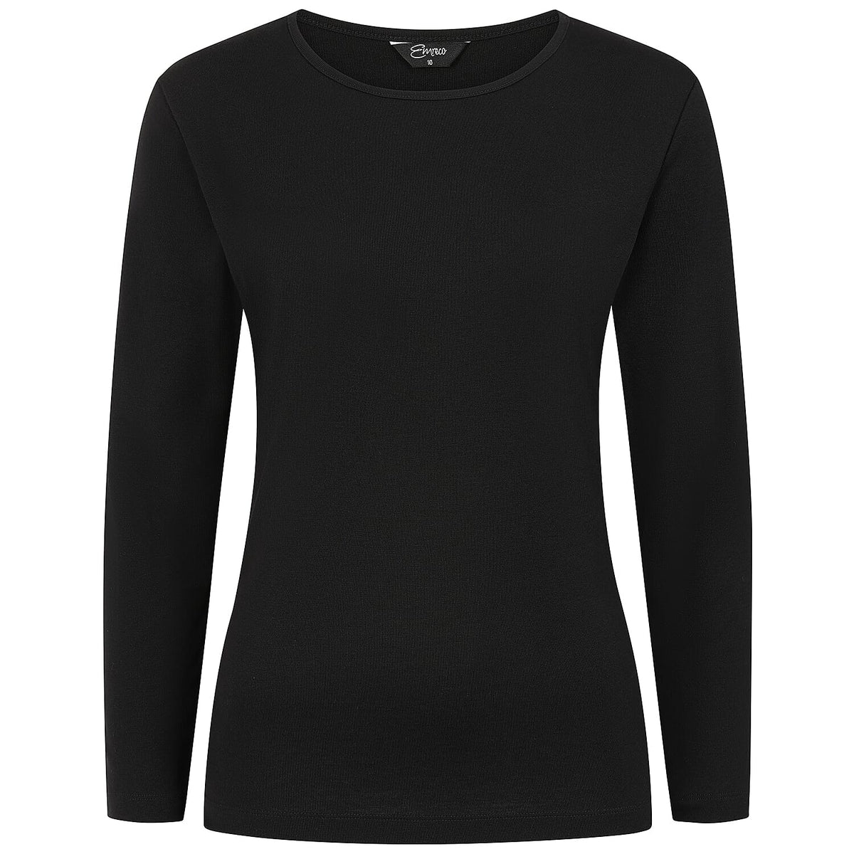 Emreco Relaxed Fit 3-4 Sleeve Crew Neck Classic Top V32563032 2