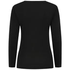 Emreco Relaxed Fit 3/4 Sleeve Crew Neck Classic Top (Size 20) - Black_7972607_3