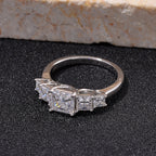 RADIANTA Moissanite - GRA Certified D-VVS1 Moissanite Ring in Rhodium Overlay Sterling Silver 2.24 Ct._7972772_1
