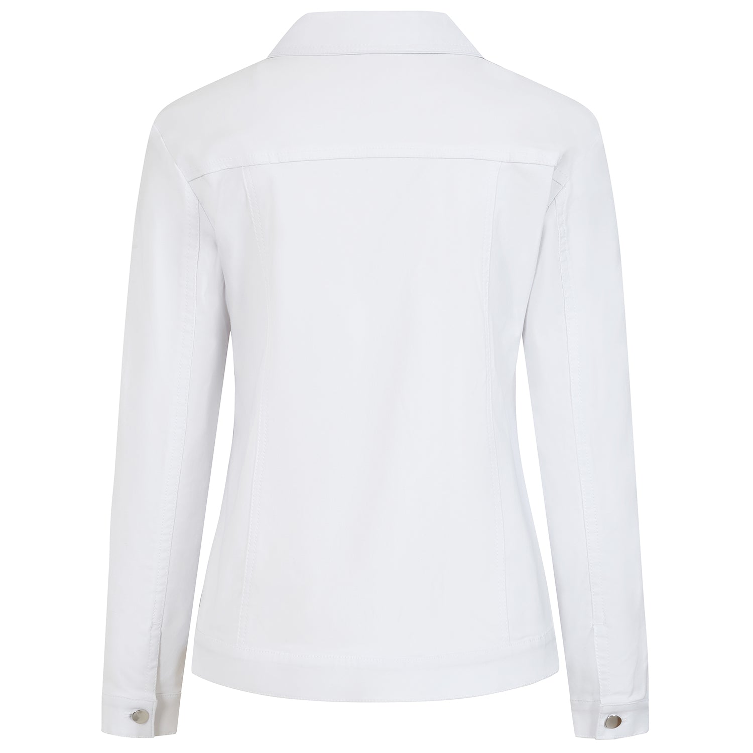 Emreco Jean Style Bengaline Jacket (Size 16) - White 7972822 2