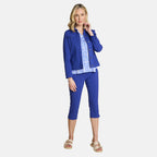 Emreco Bengaline Stretch Jacket (Size 10) - Royal_7972857_1