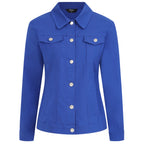 Emreco Bengaline Stretch Jacket (Size 10) - Royal_7972857_2