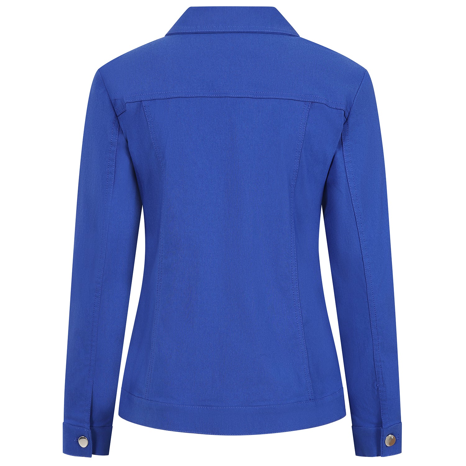 Emreco Bengaline Stretch Jacket (Size 10) - Royal 7972857 3
