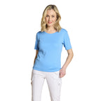 Emreco Casual Short Sleeve Crew Neck T-Shirt (Size 18) - Blue_7973018_1