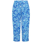 Emreco Floral Paisley Print Lightweight Crinkle Wide Leg Culottes (Size 20)_7973298