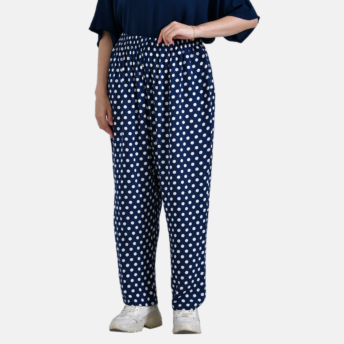 La Marey Relaxed Fit Polka Dot Loungewear Co-ords Set V32567201 5