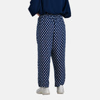 La Marey Relaxed Fit Polka Dot Loungewear Co-ords Set (Size 12 to 14) - Navy_7977038_5