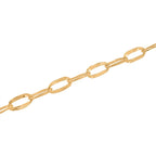 NY Close Out- Gold Overlay Sterling Silver Necklace (Size - 20)