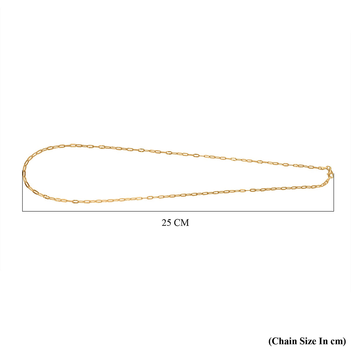 NY Close Out- Gold Overlay Sterling Silver Link Chain with Lobster Clasp 20 Inch 7977138 3