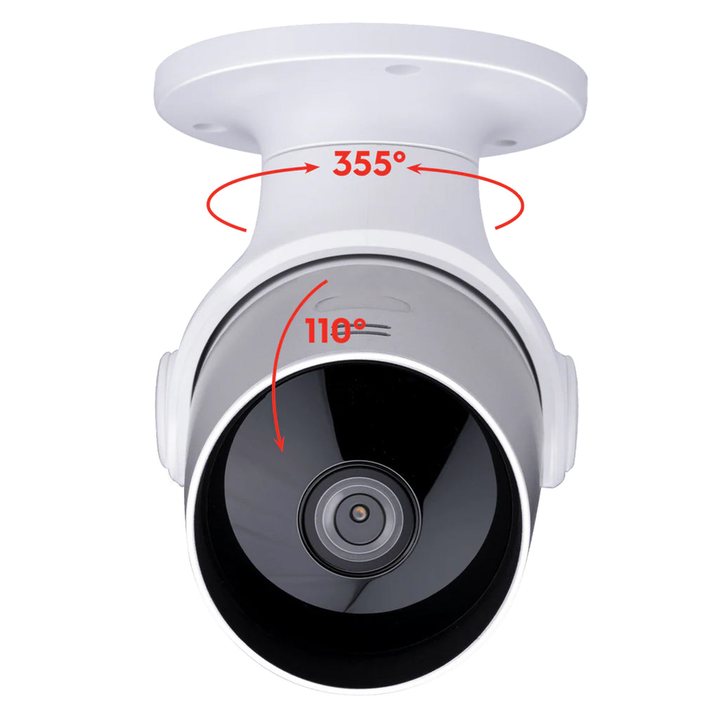 One Time Deal - Alpina Smart Wi-fi Outdoor Full HD 1080p IP Camera 230V - with EU Plug_7977729_7
