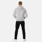 Unisex Loose Fit Hoodie With Kangaroo Pocket and Drawstring 280 GSM (Size L )  - Grey_7978630_2