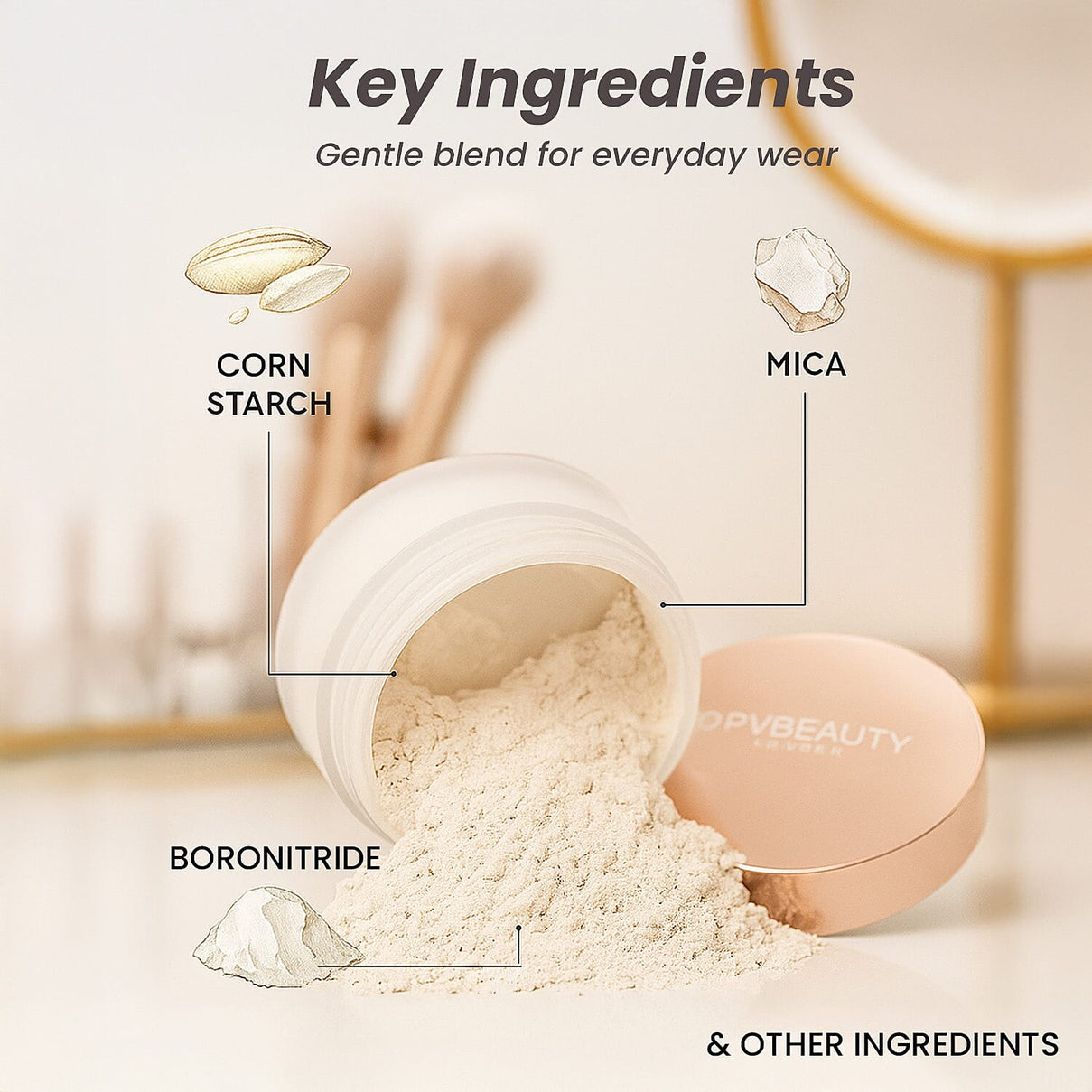 OPV Beauty Translucent Setting Powder Make Up 7978843 2