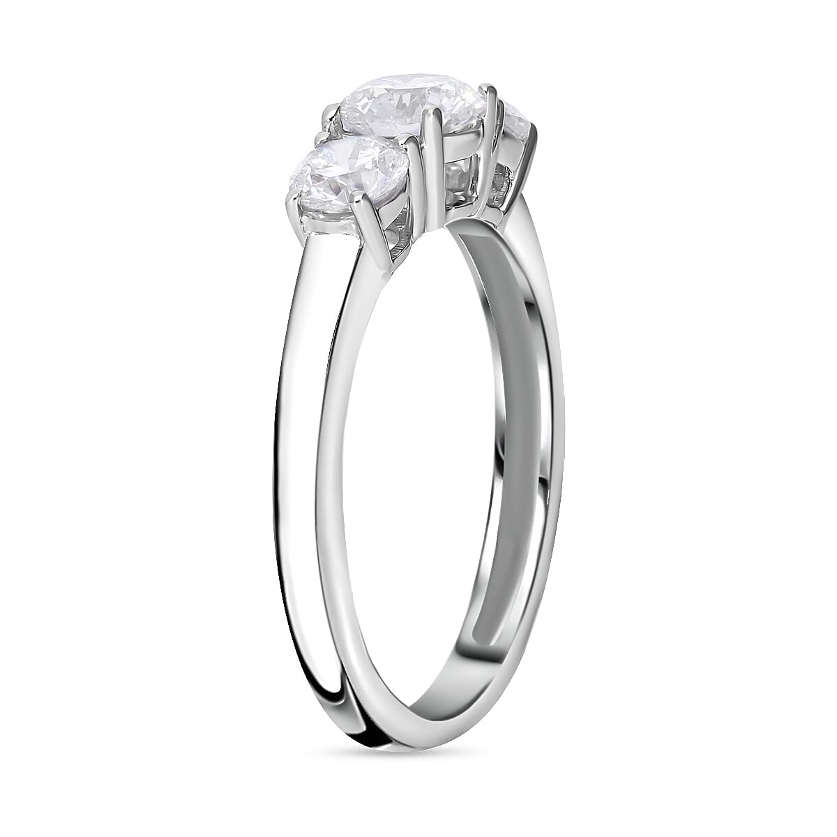 1 Ct (Sz- N) Luxuriant Diamond 9K White Gold SGL Certified Lab Grown Diamond (VS-G-H) Ring 1.00 Ct. 7979484 4