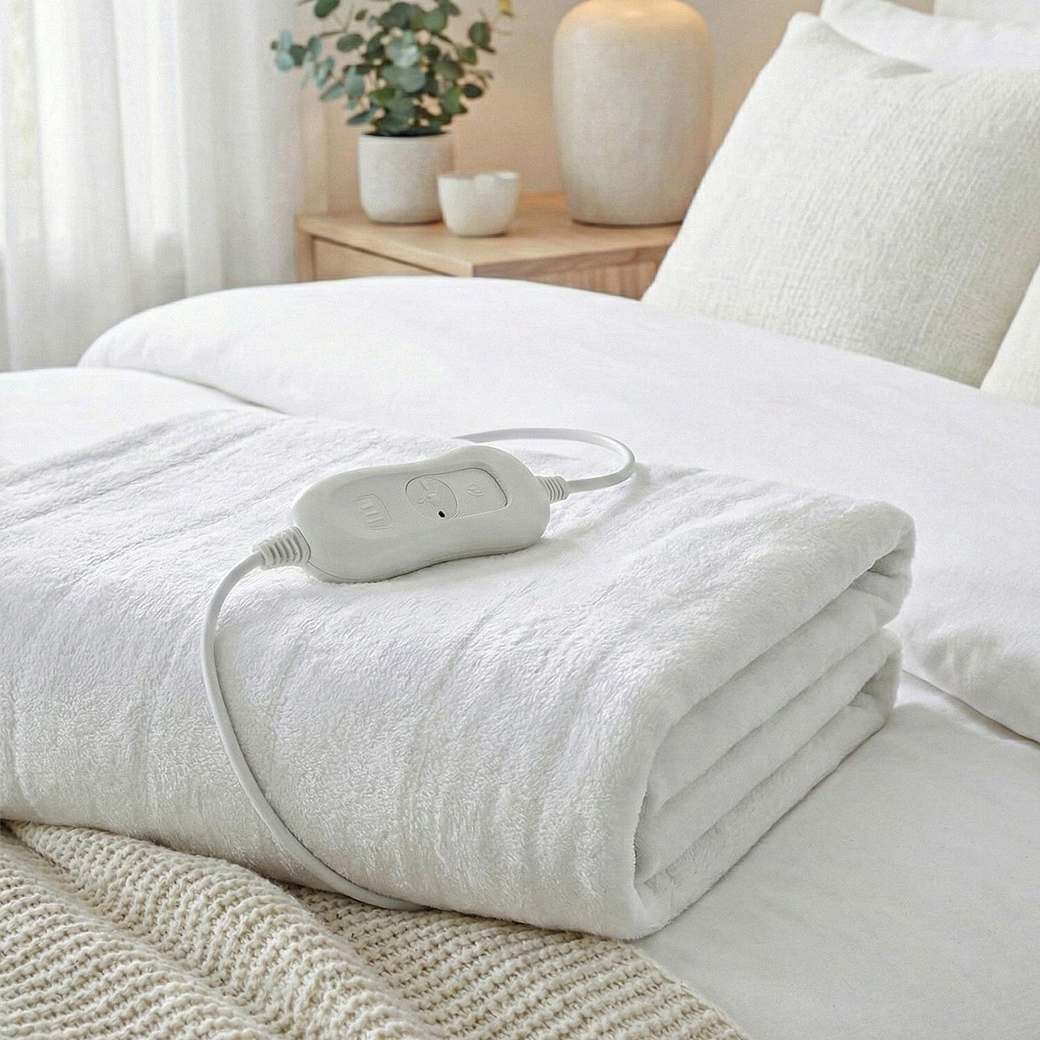 Blanket (Size 142x150 cm) - White 7979514 0