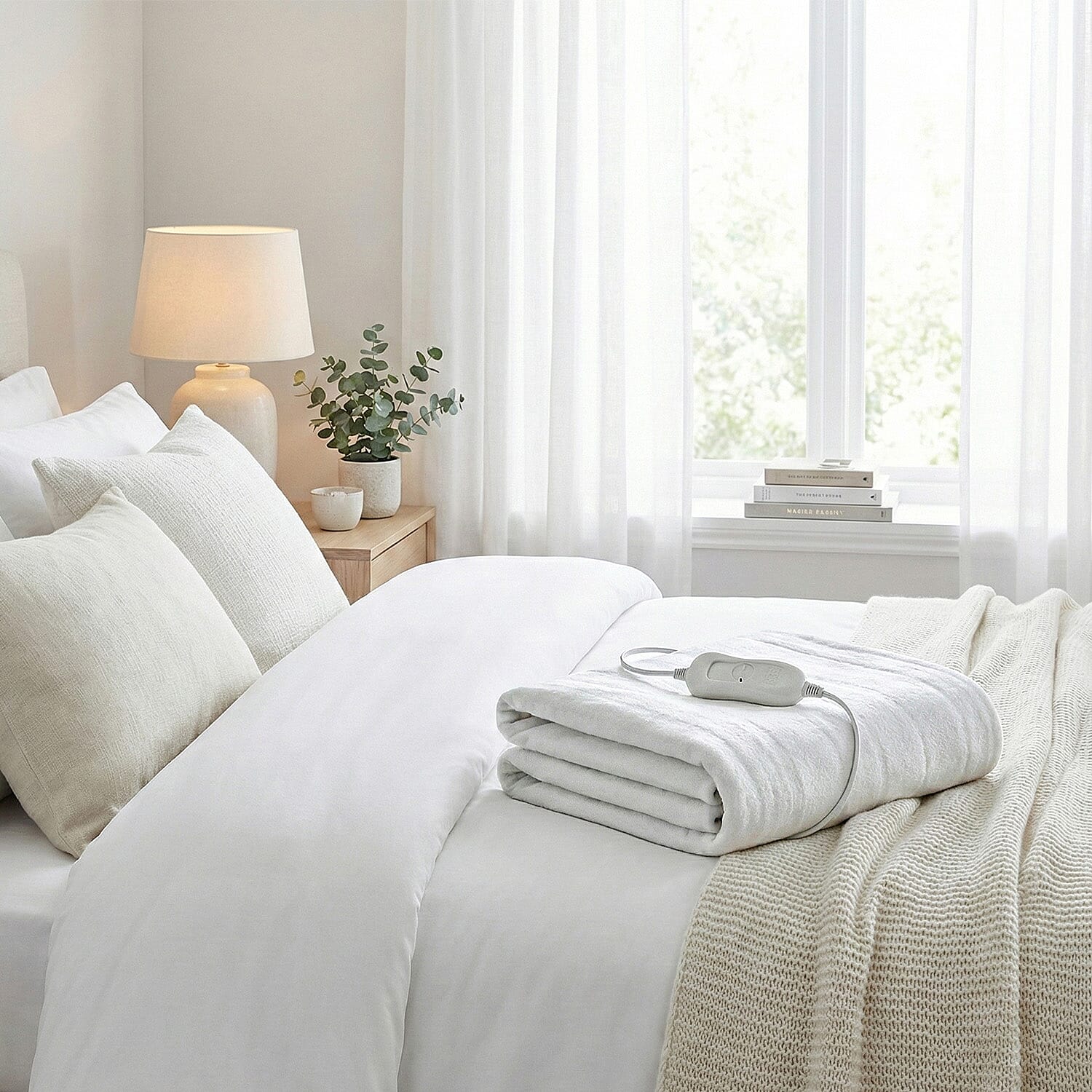 Blanket (Size 142x150 cm) - White 7979514 1