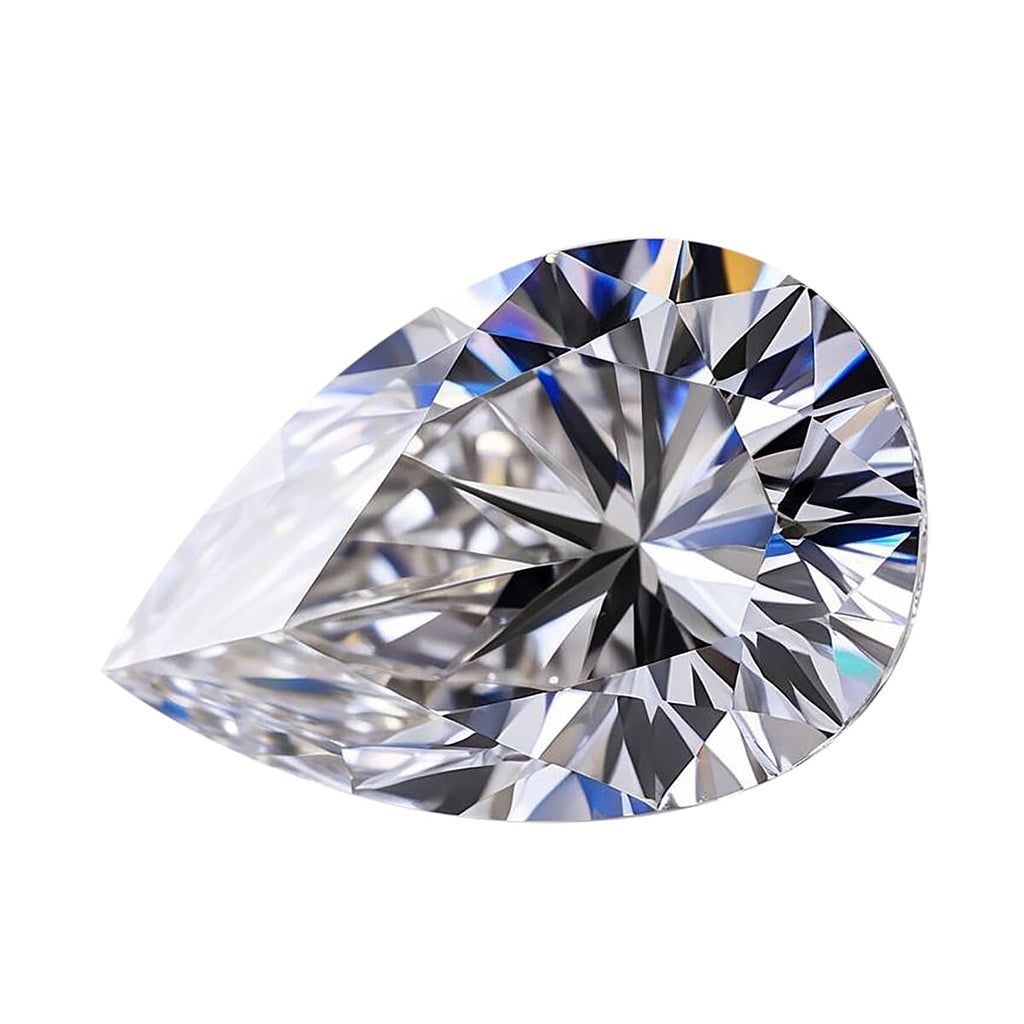 First Time Ever- IGI Certified VS-G Pear Cut Lab Grown Loose Diamond 7.03 Ct