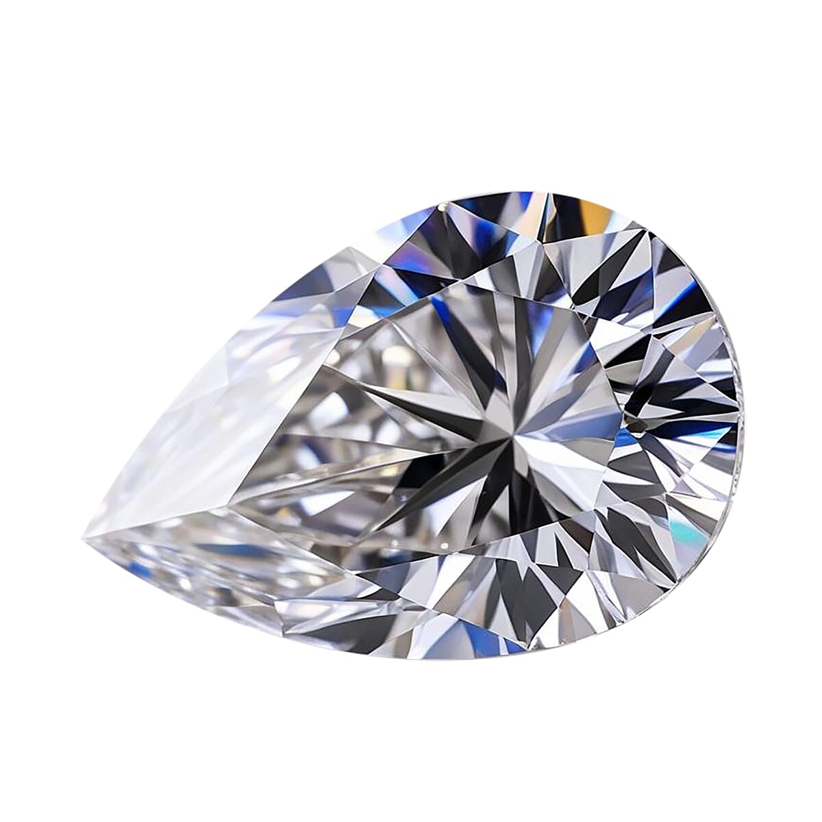 LUXURIANT 7 Ct. Loose Lab Grown Diamond in Pear Shape, IGI Certified (VS-G) 7980880 2