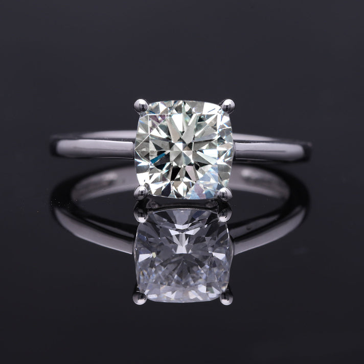 LUXURIANT  950 Platinum IGI Certified VS/GH Lab Grown Diamond Ring 3 Cts 7980926 2