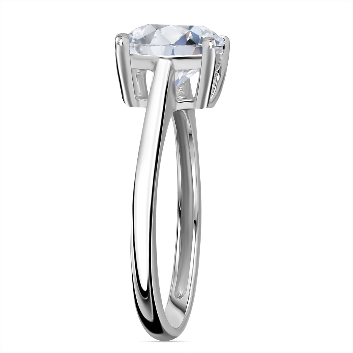 LUXURIANT  950 Platinum IGI Certified VS/GH Lab Grown Diamond Ring 3 Cts 7980926 3