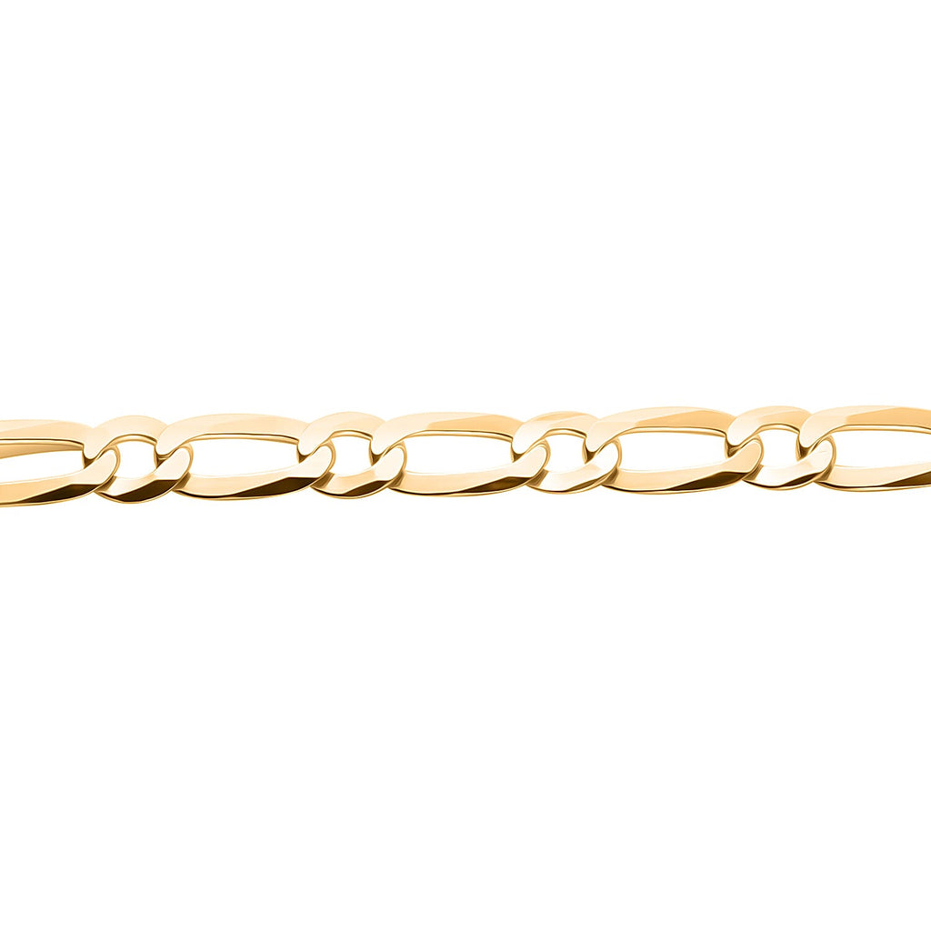 Bracelet (Size - 7.5) with Lobster Clasp in Yellow Gold Plated Sterling Silver