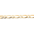 Bracelet (Size - 7.5) with Lobster Clasp in Yellow Gold Plated Sterling Silver