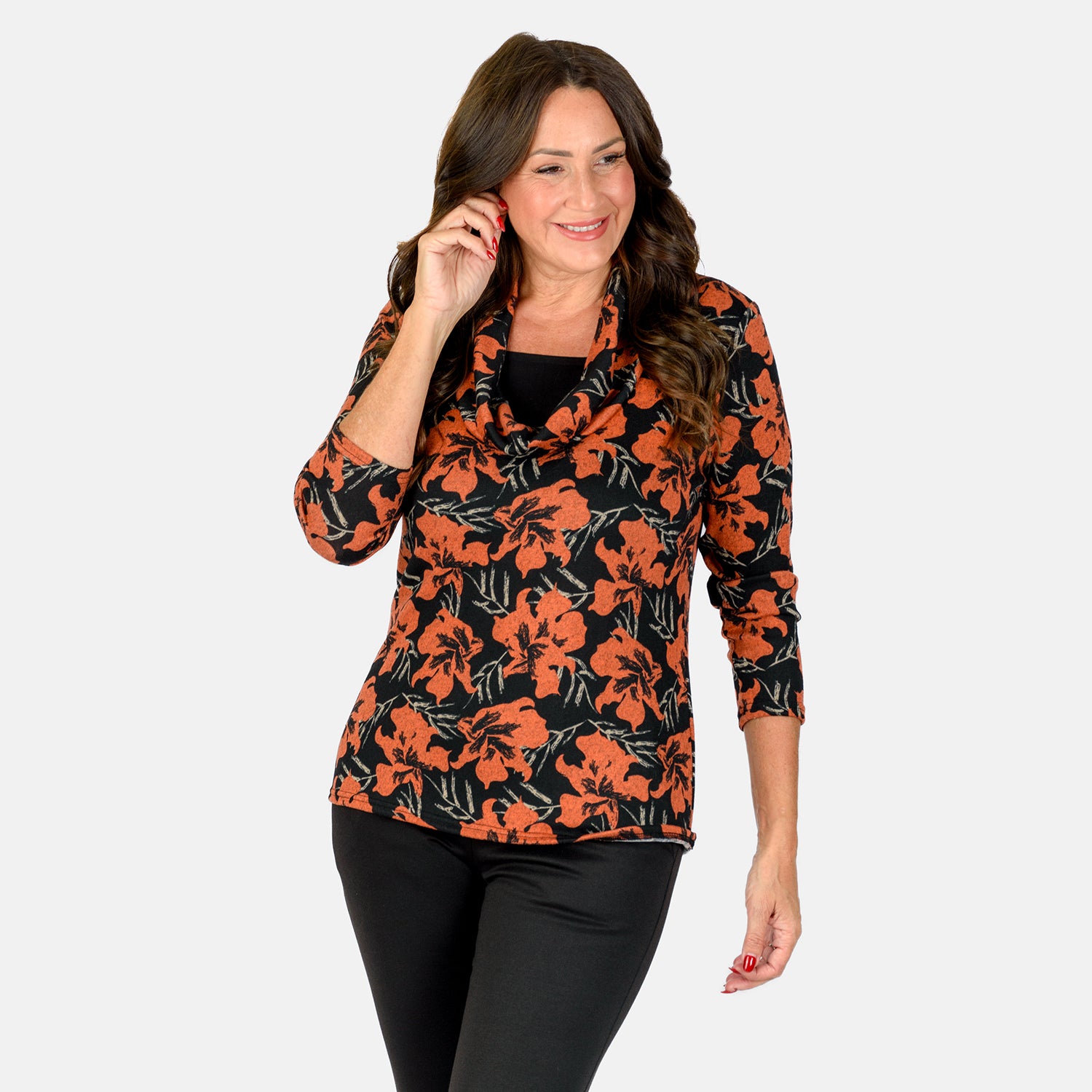 Classic  Top - Black Multi 7982648 2