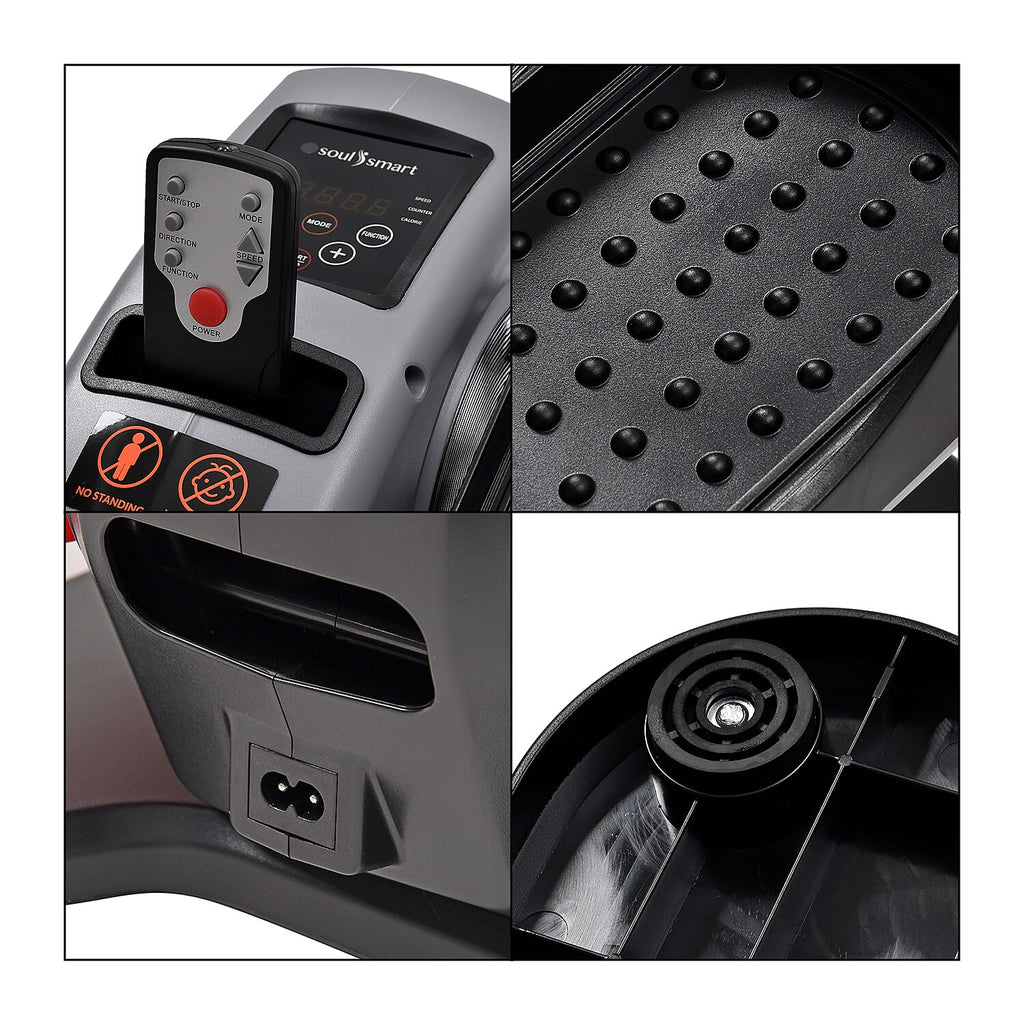Soulsmart Electric Stepper with Remote & LCD Display - Grey