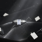 Luxuriant - 950 Platinum SGL Certified (VS/GH) Lab Grown Diamond Emerald Cut Ring 2.05 Ct._7984766_1