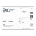 Luxuriant - 950 Platinum SGL Certified (VS/GH) Lab Grown Diamond Emerald Cut Ring 2.05 Ct._7984766_6