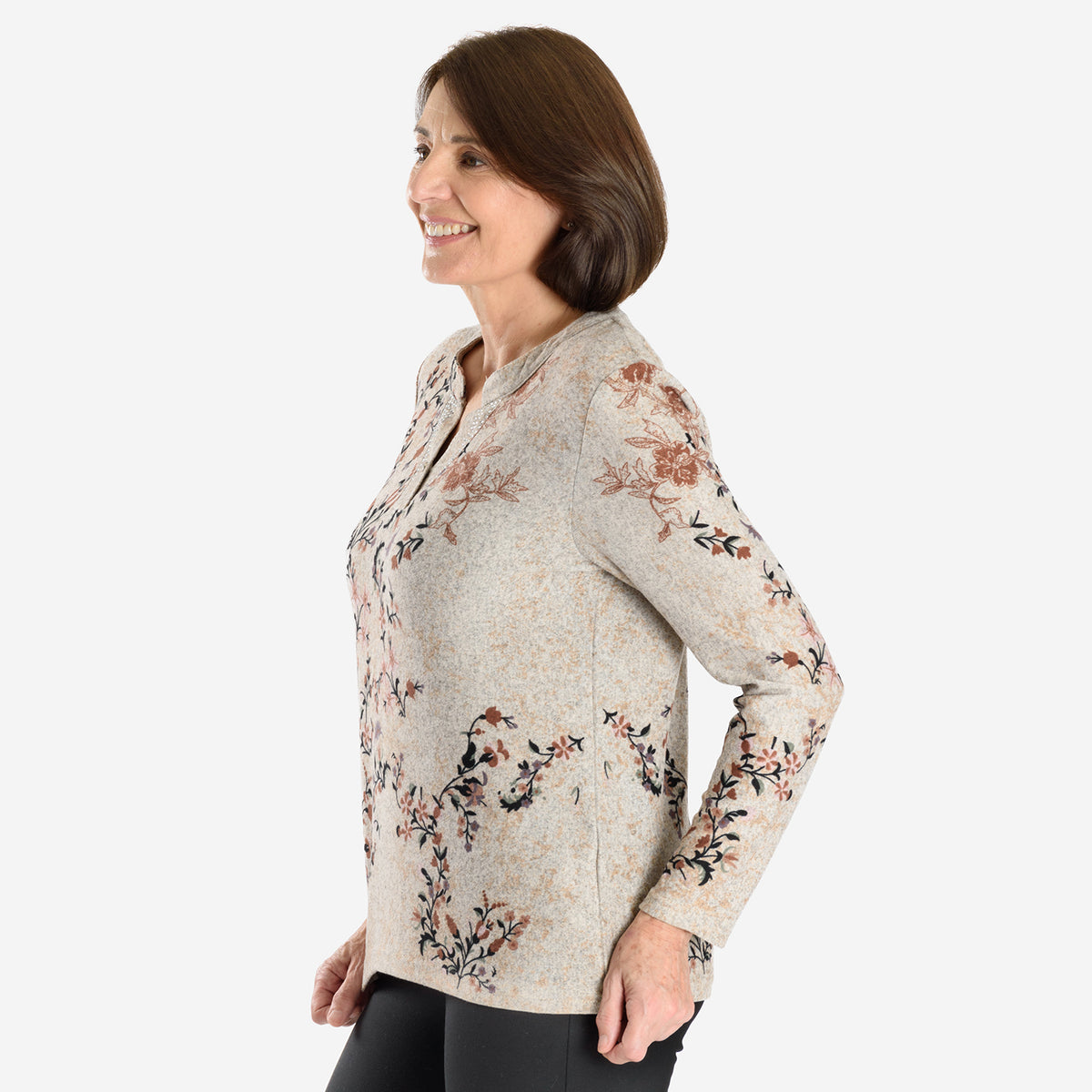 Sugar Crisp  Blouse - Brown V32614619 1
