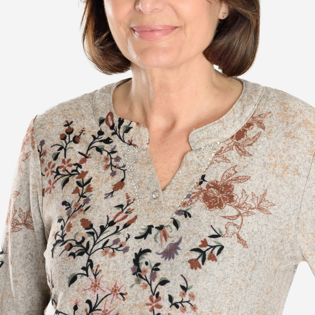 Sugar Crisp  Blouse - Brown V32614619 3