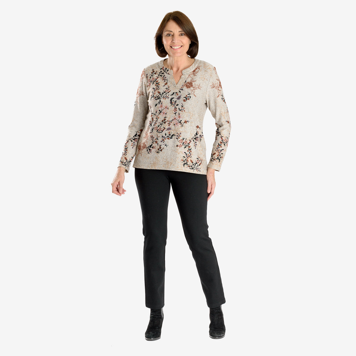 Sugar Crisp  Blouse - Brown V32614619 4