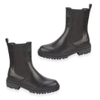 Shoes By Emma Gabrielle Ladies Chunky Lug Sole Chelsea Boots (Size 6) - Black_7988633
