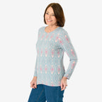 Sugar Crisp  Blouse - Grey_7990523_1