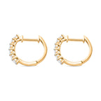 D'Joy - Lab Grown Diamond Hoop Earring in 18K Vermeil Yellow Gold Plated Sterling Silver 0.50 Ct_7991099_5