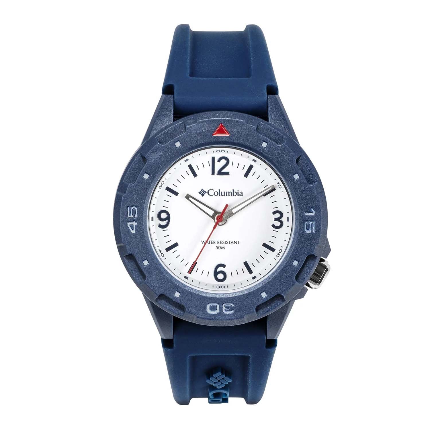 Columbia Trailhead Quartz Movt. White Dial Men's Watch in Silicone Starp 7992284 0