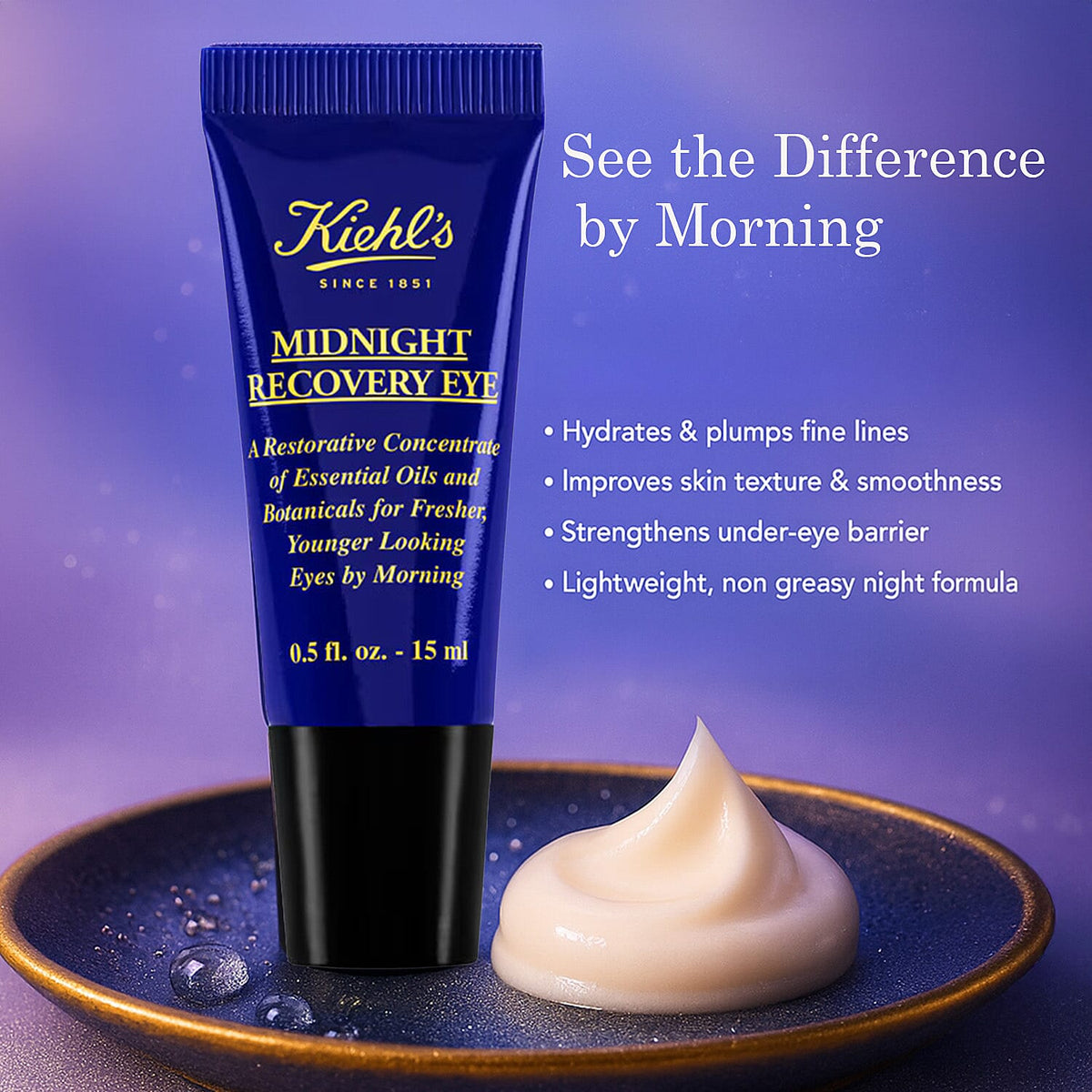 Kiehl's Midnight Recovery Eye  - 15ml 7992462 3