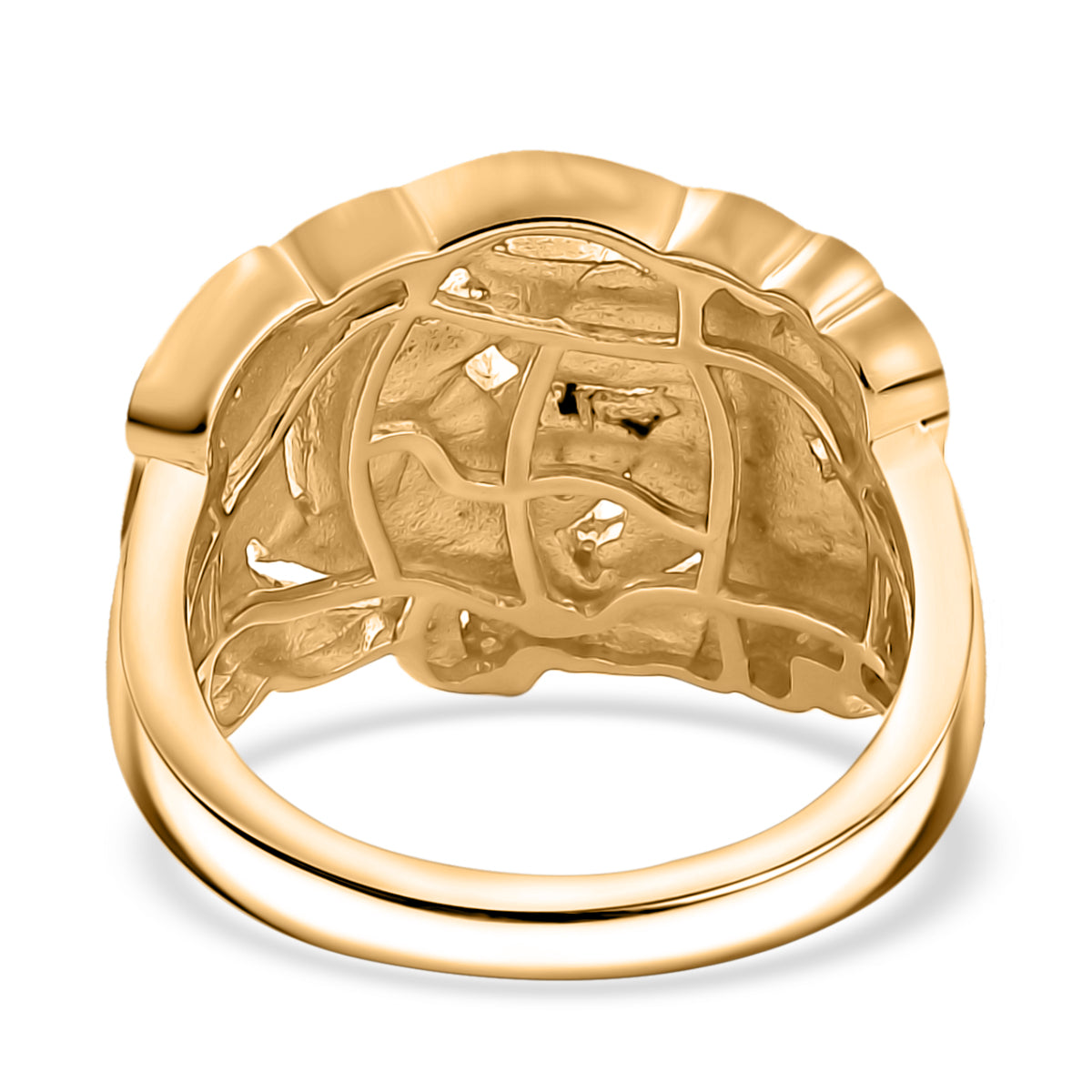 EverTrue Natural White Diamond Floral Ring 7995055 5