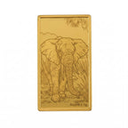 Biggest Gold Deal Of 2025 - 24K Yellow Gold (99.99% Purity) Elephant Pattern Foil