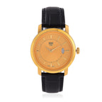 EON 1962 - Luxurious 24K Yellow Gold Swiss Movement 5 ATM Water Resistent Watch (39mm)