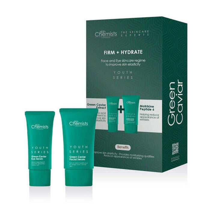 SkinChemists Green Caviar Eye and Facial Serum Gift Set 7996627 1