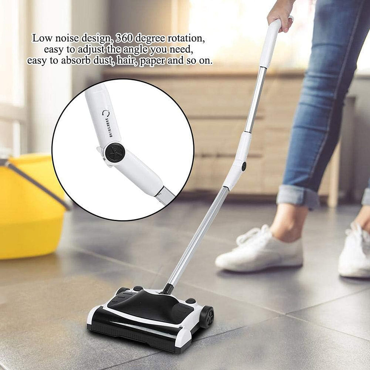 Homesmart Mop (Size - One Size) - Black &amp; White &amp; White 7996993 3