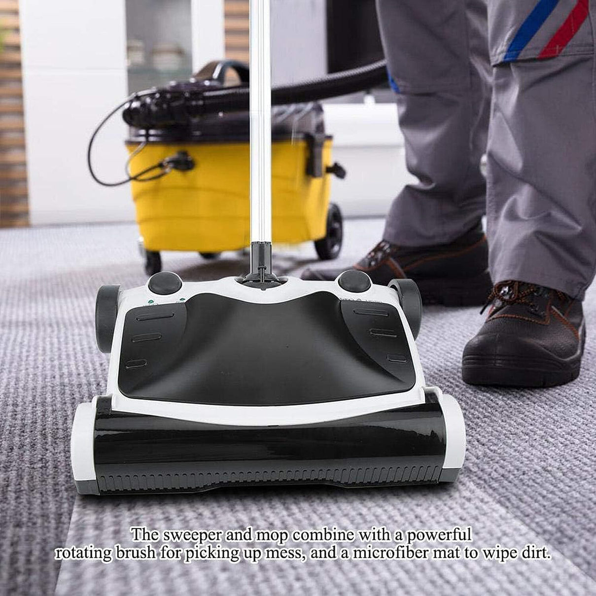 Homesmart Mop (Size - One Size) - Black &amp; White &amp; White 7996993 5