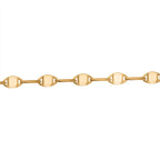 Gold Overlay Sterling Silver Chain (Size - 24) With Lobster Clasp, Gold Wt. 3.00 Gms