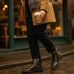 Lotus Leather Foster Ankle Boots (Size 3) - Khaki_7999105_1